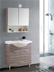 composizione bagno luna 85 cm - Edil Casa | Arredo bagno Termoarredi, Design di interni